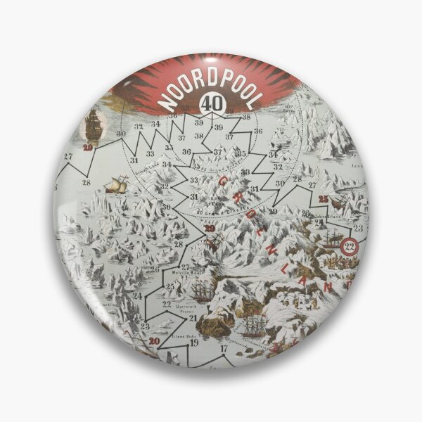 Item preview, North Pole map by Nijgh and van Ditmar  designed and sold by Intrepix.