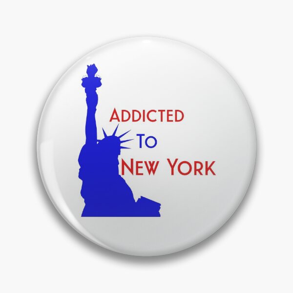 Item preview, Addicted To New York Blue and Red designed and sold by WhimsicaliTee.