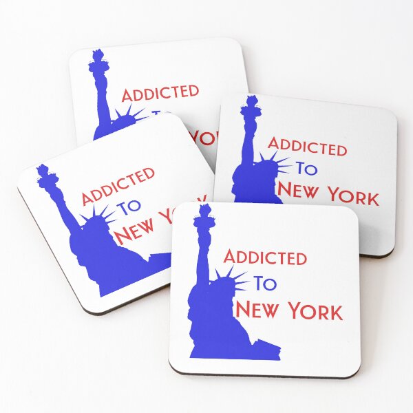 Item preview, Addicted To New York Blue and Red designed and sold by WhimsicaliTee.