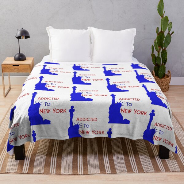 Item preview, Addicted To New York Blue and Red designed and sold by WhimsicaliTee.
