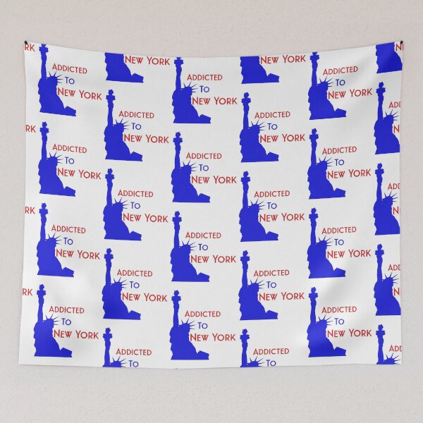 Item preview, Addicted To New York Blue and Red designed and sold by WhimsicaliTee.