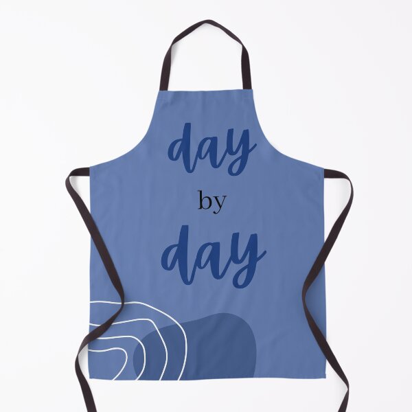 Item preview, Day by day - blue lavender outlines designed and sold by RRdesigned.