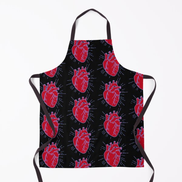 Item preview, human heart on black designed and sold by quinnhopp.