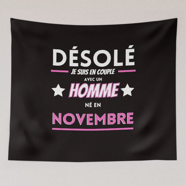 Item preview, Sorry I'm in a relationship with a man born in November designed and sold by Ydurand.