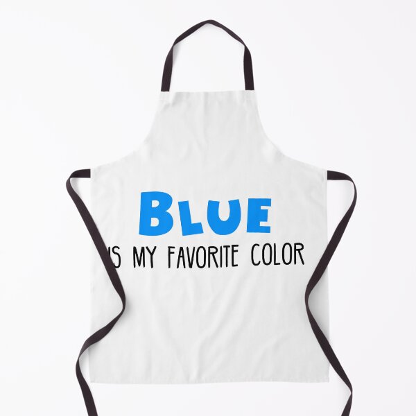 Artikelvorschau, Blau ist meine Lieblingsfarbe entworfen und verkauft von Mooostickers.