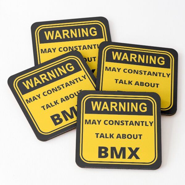 Item preview, Warning - May Constantly Talk About BMX designed and sold by catchyphase.