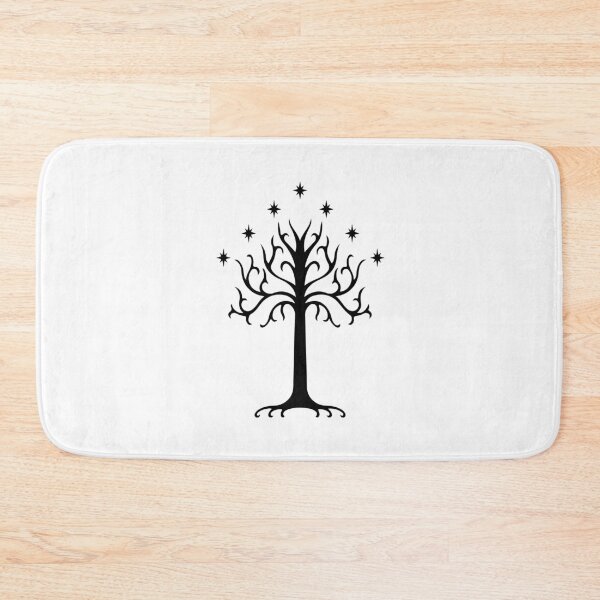 Item preview, Gondorian White Tree - Symbol Flag of the Realm designed and sold by yisela.