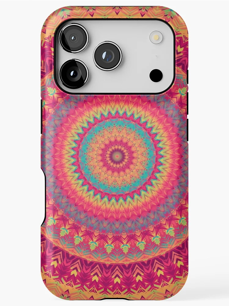 Thumbnail 1 of 4, iPhone Case, Mandala 080 designed and sold by Mandala Of Life.