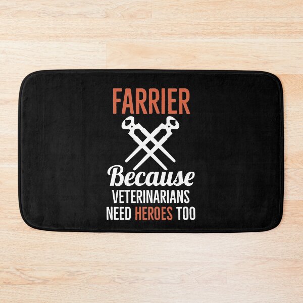 Item preview, Farrier Because Veterinarians Need Heroes Too Gift For Farriers designed and sold by Luna1Shop.