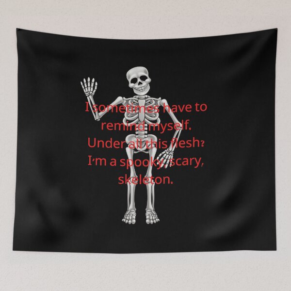 Item preview, Spoopy Skeleton? designed and sold by ANightbird13.