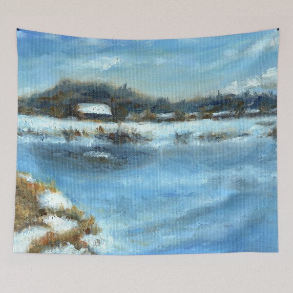 Item preview, Ice Fields Warm and Cold Original Oil designed and sold by Andrew Gaia.