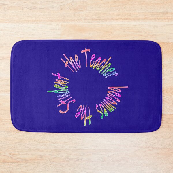 Item preview, Teacher becomes the Student- ink blue designed and sold by KATKattalestv.