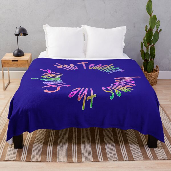 Item preview, Teacher becomes the Student- ink blue designed and sold by KATKattalestv.