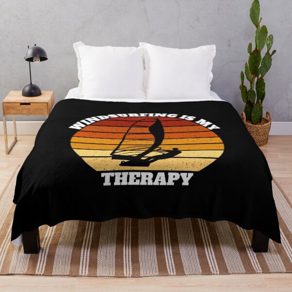 Item preview, Retro Vintage Windsurfing Is My Therapy designed and sold by Salvadax.