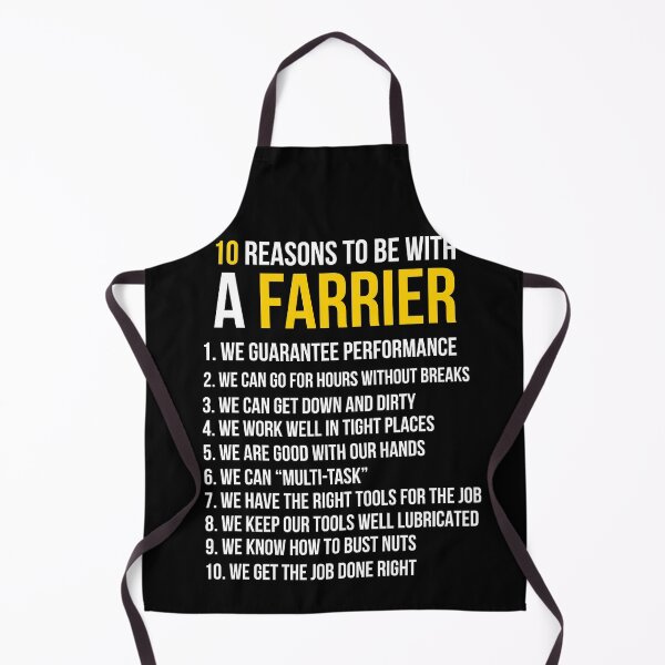 Item preview, 10 Reasons To Be With A Farrier designed and sold by Luna1Shop.