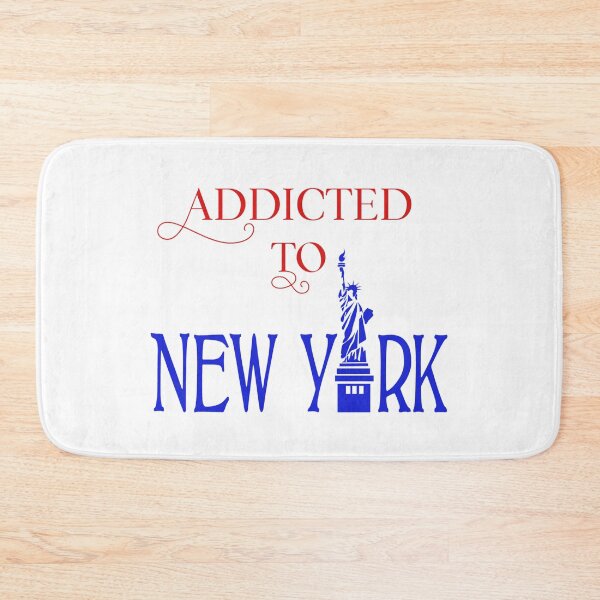 Item preview, Addicted To New York City Stylish Red and Blue designed and sold by WhimsicaliTee.