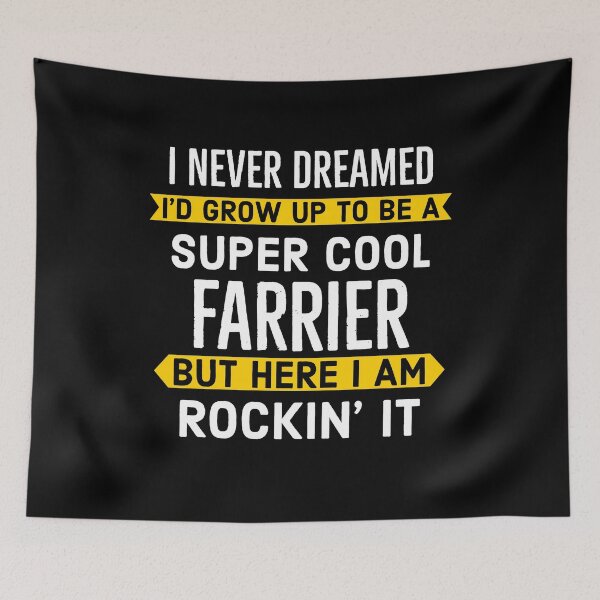 Item preview, Super Cool Farrier Gift designed and sold by Luna1Shop.