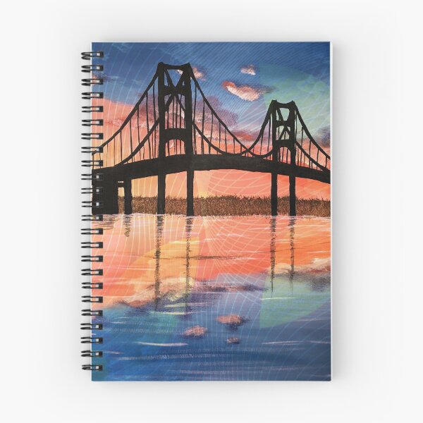 Item preview, Mackinac Bridge Geometric designed and sold by SistersInArtN.