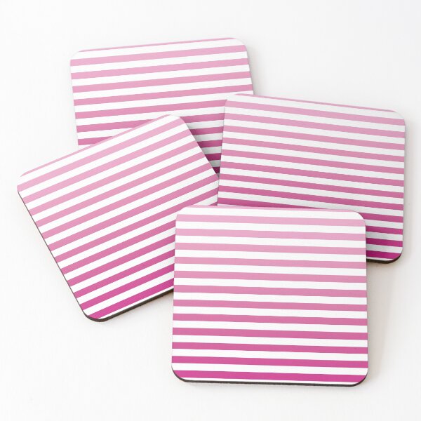 Item preview, White and pink gradient striped line pattern designed and sold by BLMcreations.