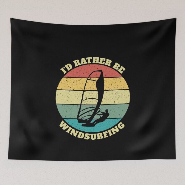 Item preview, Funny I'd Rather Be Windsurfing designed and sold by Salvadax.