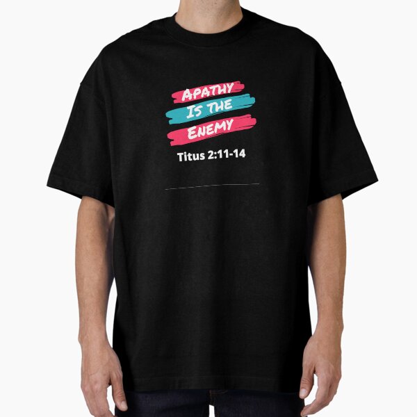 Item preview, Apathy is the Enemy designed and sold by SarahVGarrett.