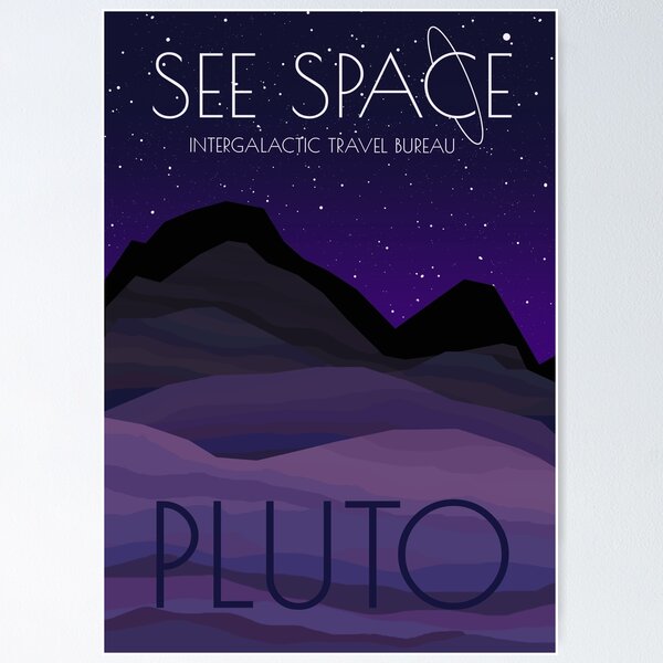 Item preview, See Space: Pluto designed and sold by kilobyte.