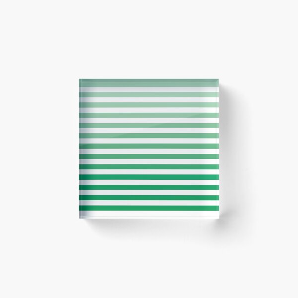 Item preview, White and green gradient striped line pattern designed and sold by BLMcreations.