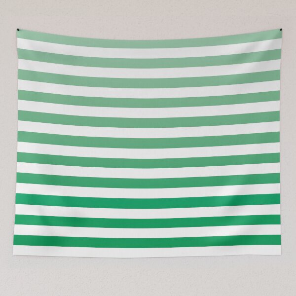 Item preview, White and green gradient striped line pattern designed and sold by BLMcreations.