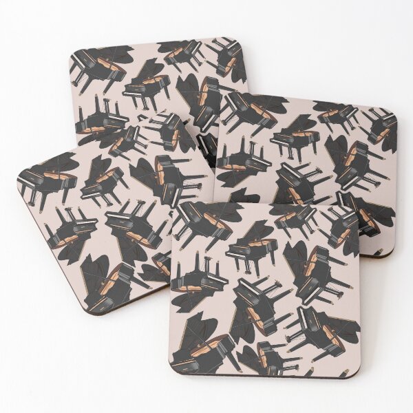 Item preview, Piano Musical Instrument Pattern Natural designed and sold by jasmijndeklerk.