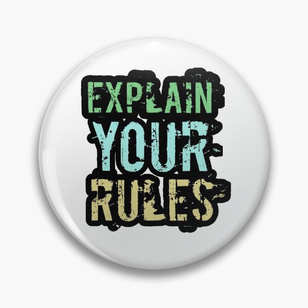 Item preview, Explain your rules designed and sold by Caesar-store.