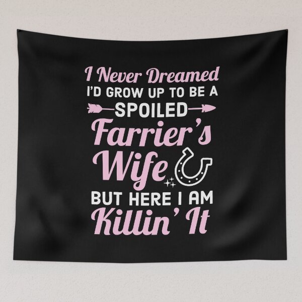 Item preview, Spoiled Farriers Wife designed and sold by Luna1Shop.