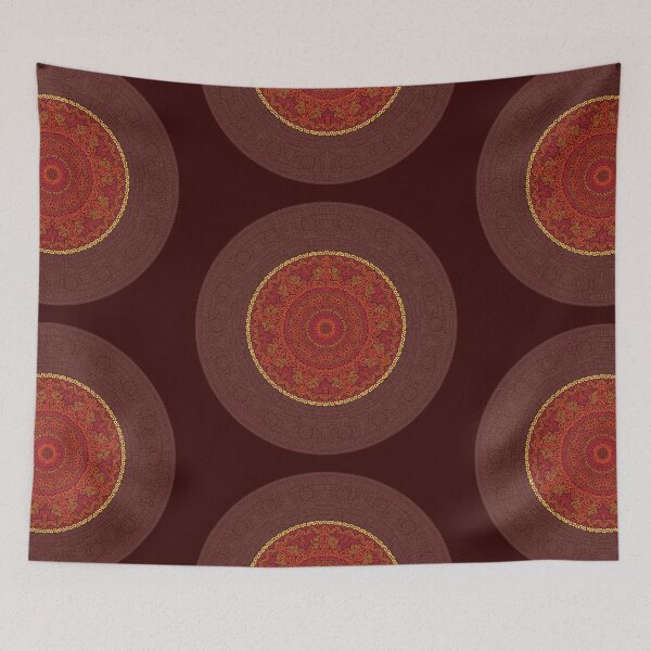 Item preview, Inca Aztec Inspired Mandala Pattern designed and sold by inkyclovers.
