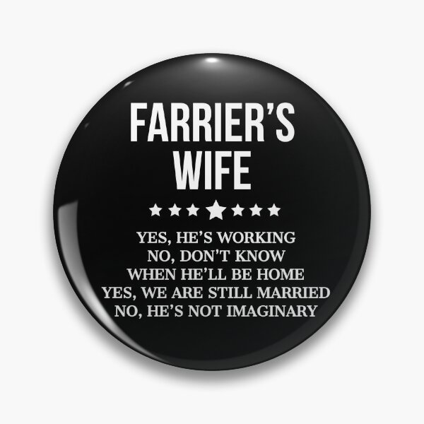 Item preview, Farriers Wife Funny Gift designed and sold by Luna1Shop.
