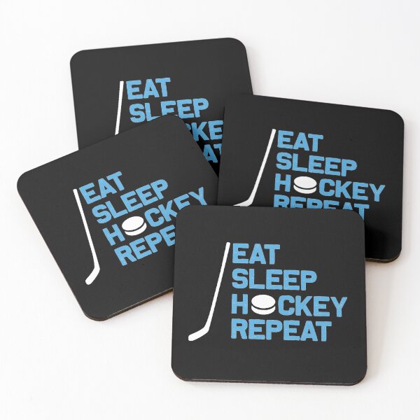 Item preview, Eat sleep hockey repeat designed and sold by 1PRINTORA1.