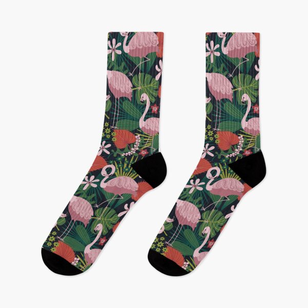 Item preview, Flamboyant Flamingos designed and sold by Anna Deegan.