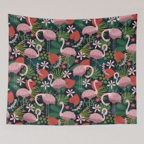 Item preview, Flamboyant Flamingos designed and sold by Anna Deegan.