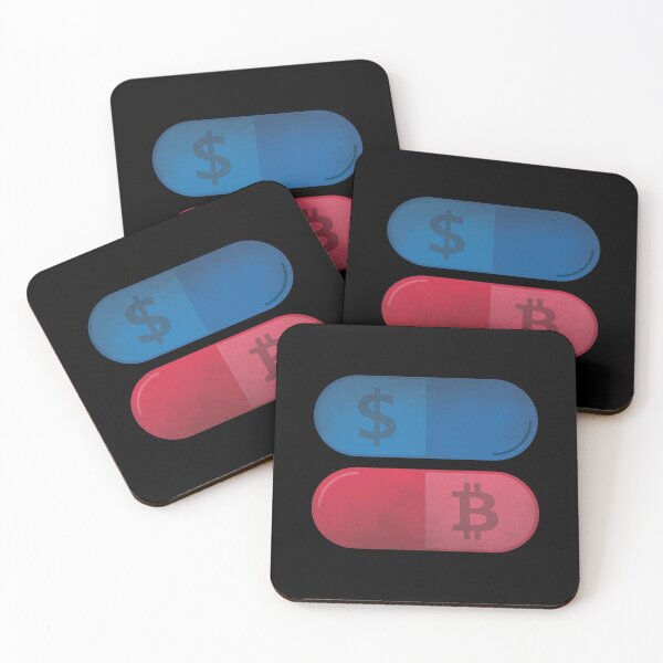 Item preview, Bitcoin Redpill Fiat Bluepill V2 designed and sold by Aetha.