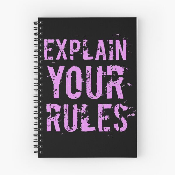 Item preview, Explain your rules designed and sold by Caesar-store.