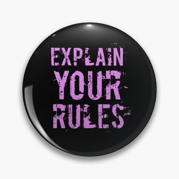 Item preview, Explain your rules designed and sold by Caesar-store.