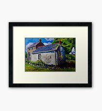 Forget-me-not, Aunt Ritas Old Cottage, Ballylumford, Islandmagee. Framed Print