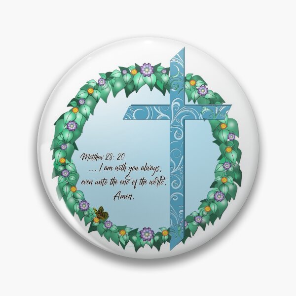 Item preview, Matthew 28:20 Wreath designed and sold by LisaUSA.