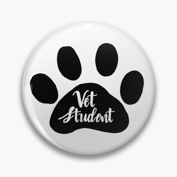 Item preview, Vet Student (Paw Print) designed and sold by Vet-Obsess.