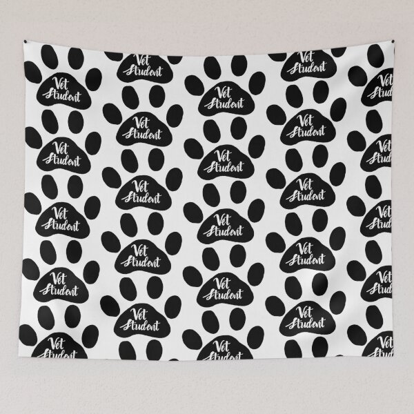 Item preview, Vet Student (Paw Print) designed and sold by Vet-Obsess.