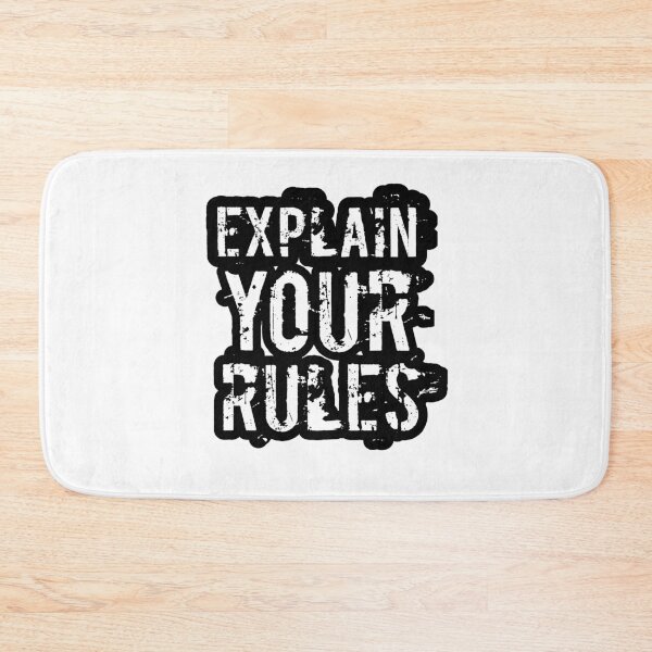 Item preview, Explain your rules designed and sold by Caesar-store.
