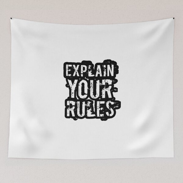Item preview, Explain your rules designed and sold by Caesar-store.