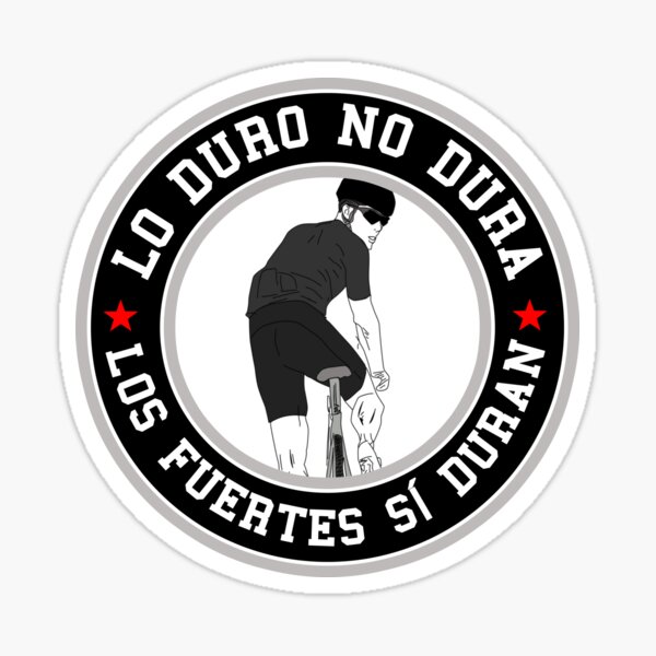 HARD DOES NOT LAST, STRONG DOES LAST Sticker