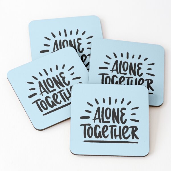 Item preview, Alone together designed and sold by letterbrighter.