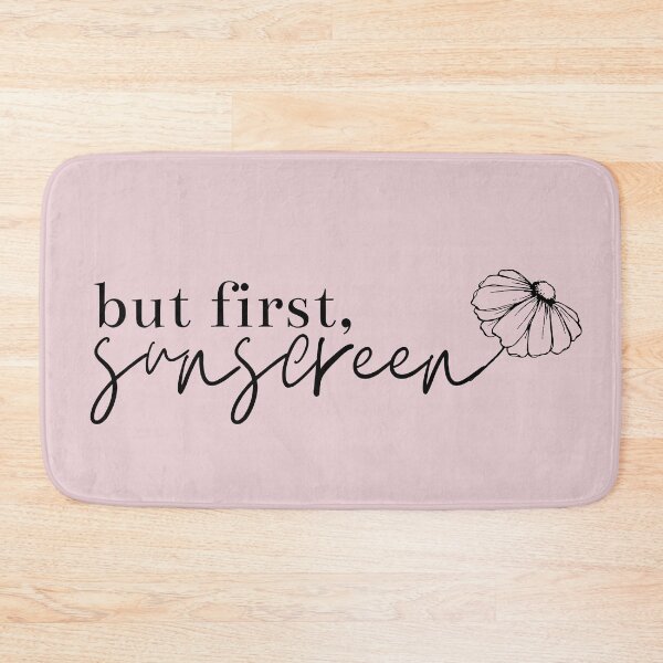 Item preview, But First, Sunscreen designed and sold by aprinlydesign.