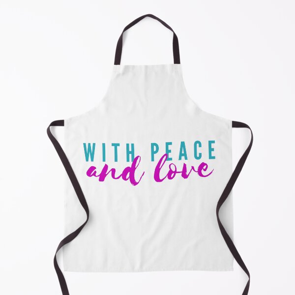Item preview, With Peace And Love designed and sold by ladylaughprints.