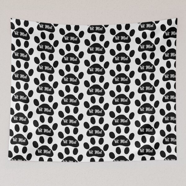Item preview, Vet Med (Paw Print) designed and sold by Vet-Obsess.
